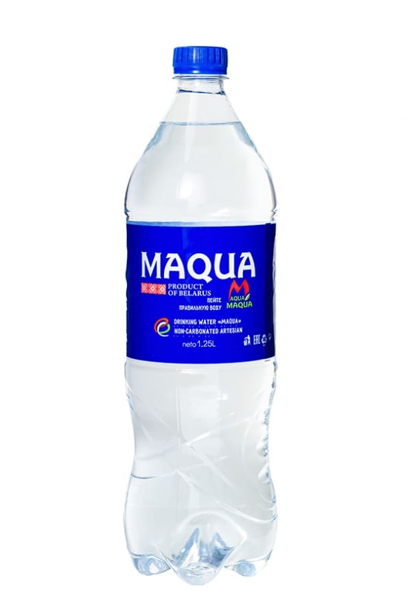 Вода питьевая негазированная "Maqua" 1,25 л.